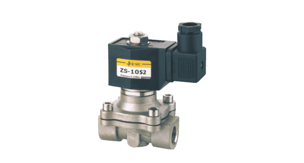 Válvula Solenoide 2/2 vias (normalmente fechada) Série ZS