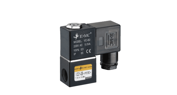Válvula Solenoide Padrão/De Baixa Potência Série V (2/2 vias)