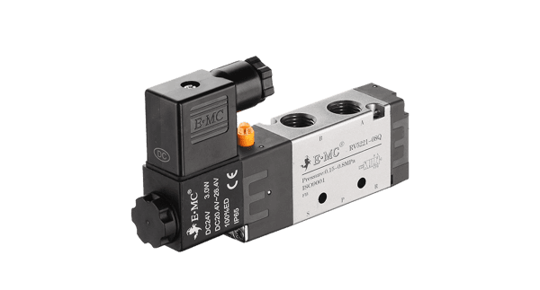 Válvula Solenoide Padrão/De Baixa Potência Série RV (5/2, 5/3 vias)