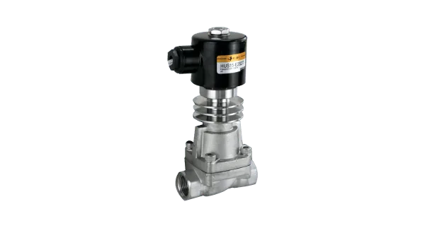 Válvula Solenoide 2/2 vias (normalmente fechada) Série HUS