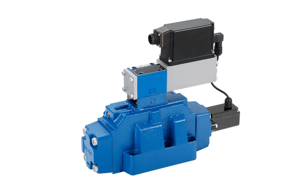 Válvula direcional servo proporcional operada por piloto tipo 4WRLE